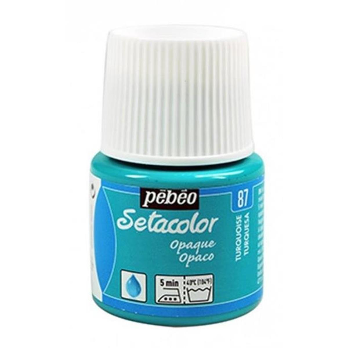 Colori per tessuto set 45ml turchese
