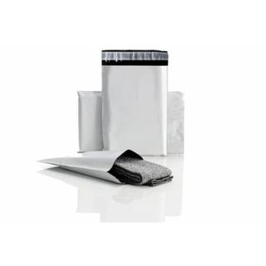 Sacchetti  polipack bianco/nero c/strip 240x325 pz100