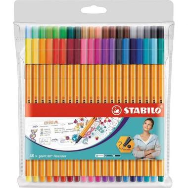 Stabilo point 88 astuccio da 40pz