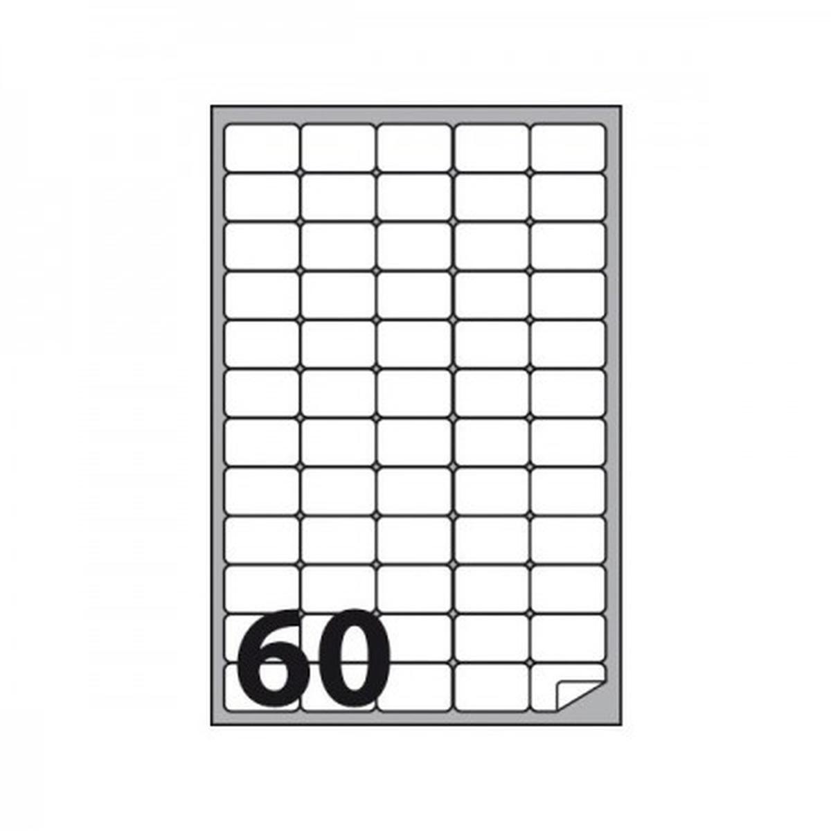 CF.100  ETICHETTE ADES. FORM. A4 37,5x23,5
