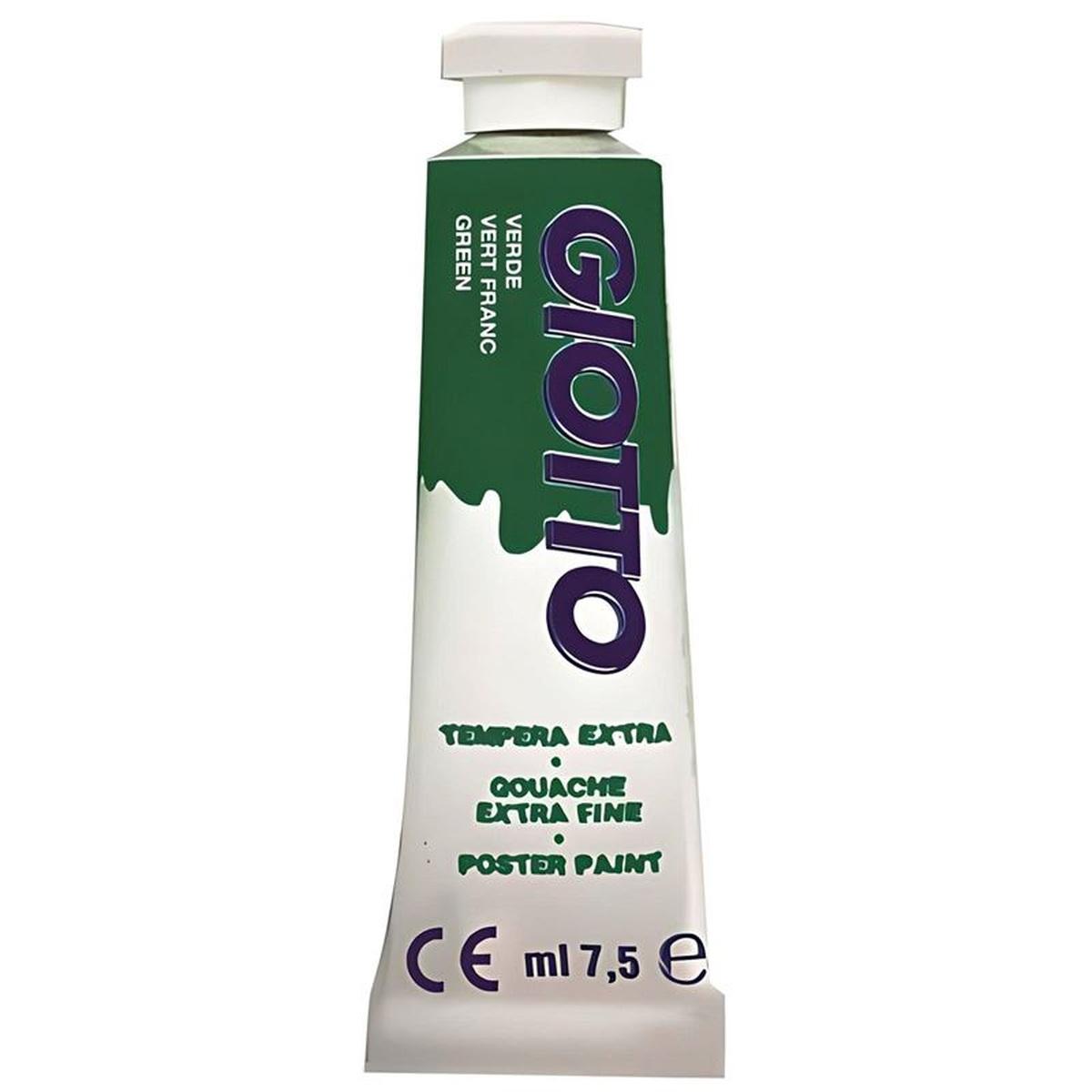 Tempera tubetto 7,5ml cf.10 pz.verde sme