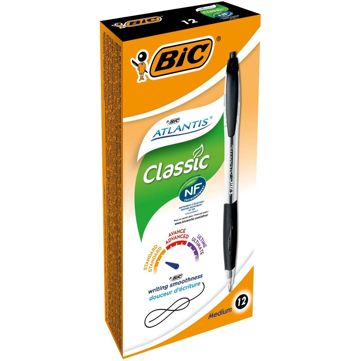 Penna sfera  atlantis medium cf.12 pz nera