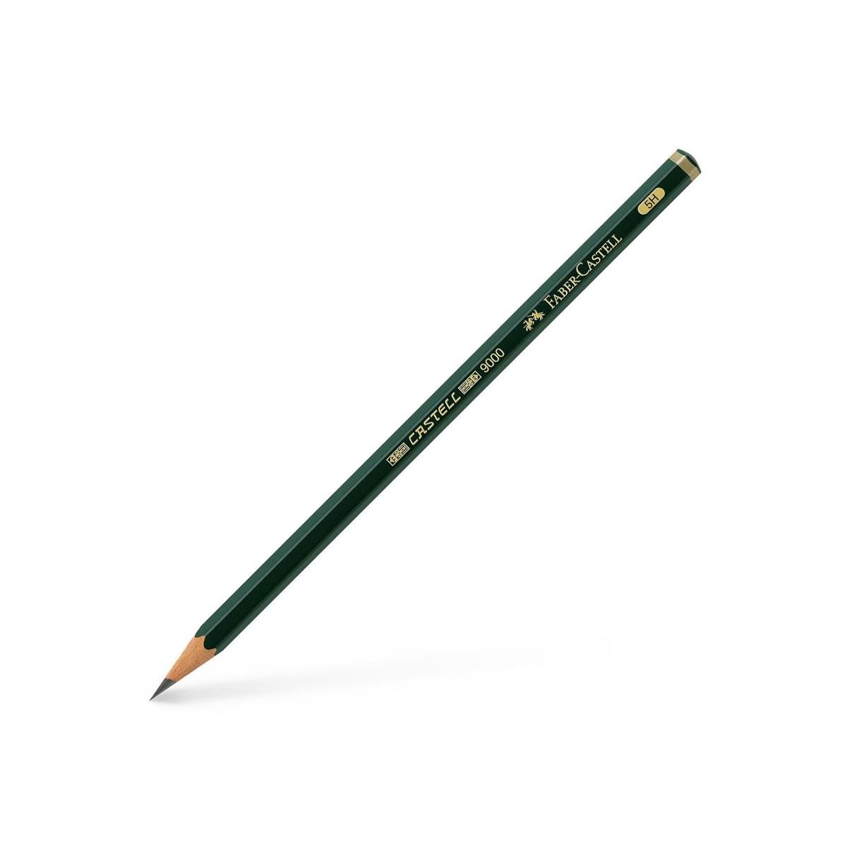 Matite grafite castell 9000 5h 12pz