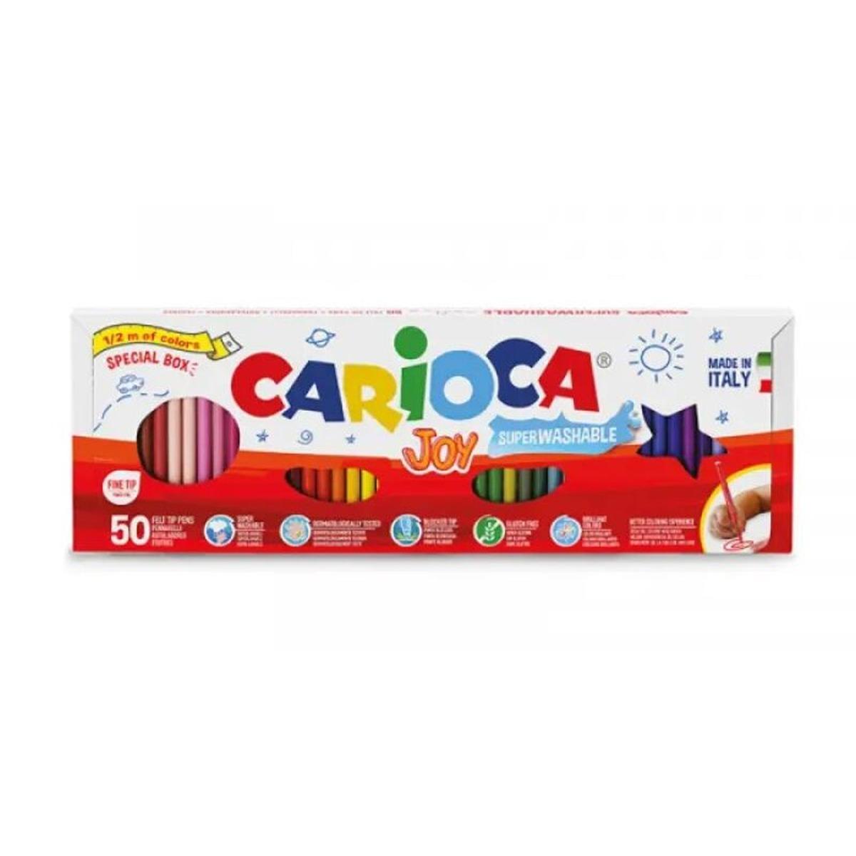 Carioca pennarelli joy 1/2 metro 50pz