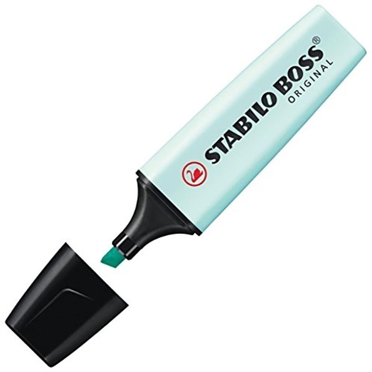 Stabilo boss pastel carta da zucchero  pz.10