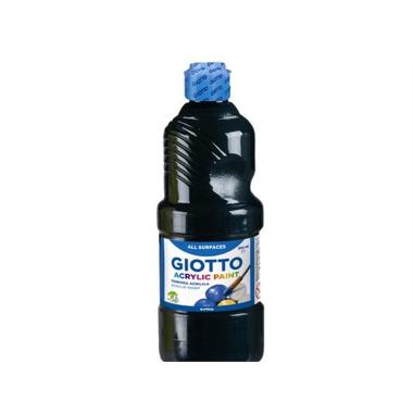 Tempera acrilica ml.500 nero