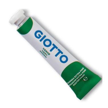 Tempera tubetto 7,5ml cf.10 pz.verde brillante
