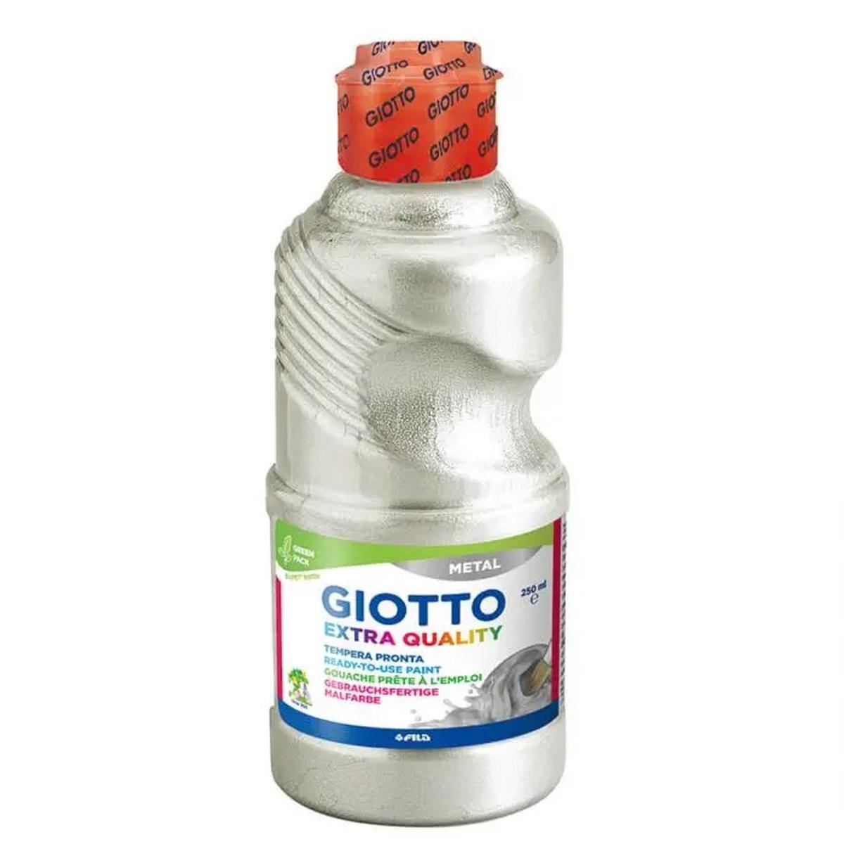Tempera giotto metal paint ml.250 argento