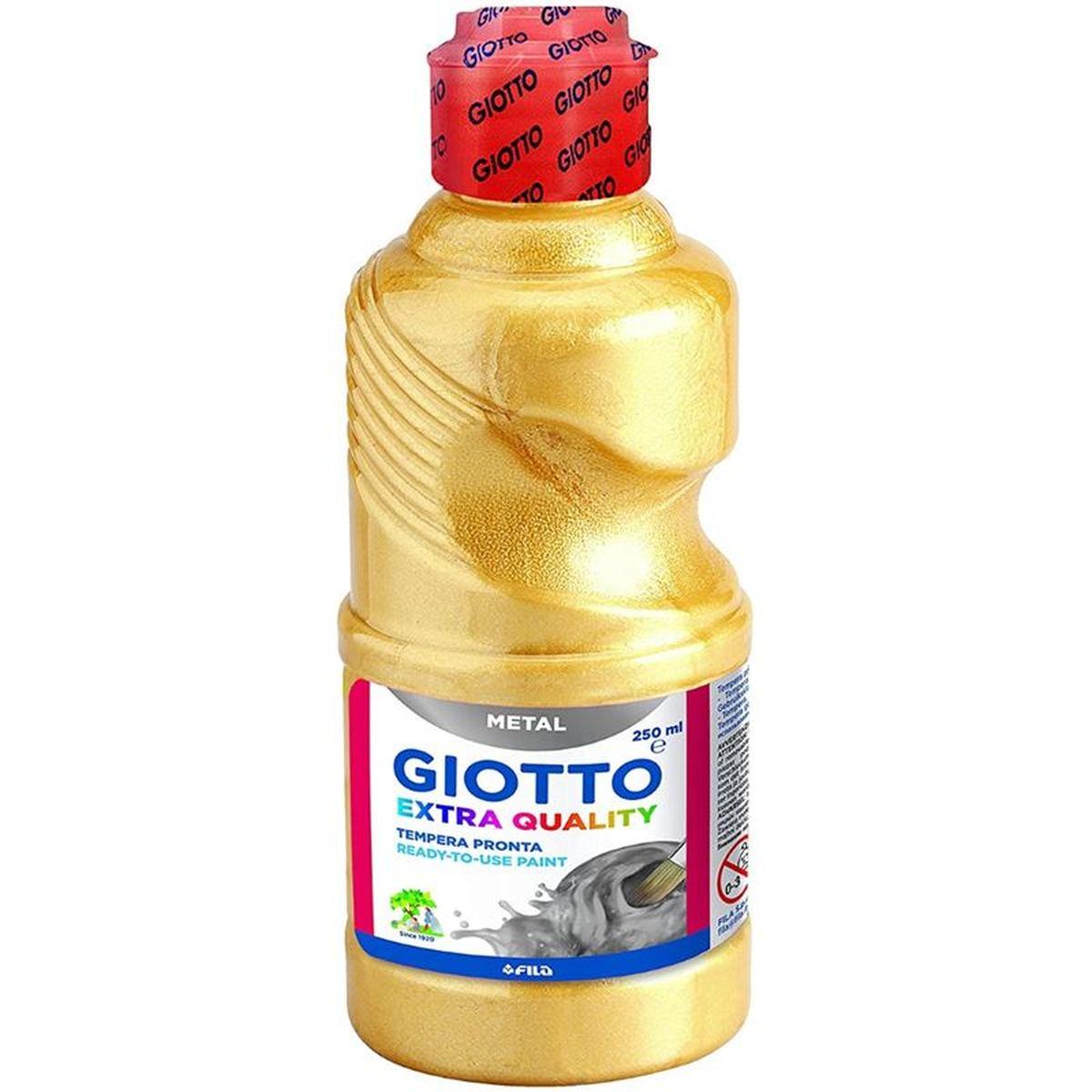 Tempera giotto glitter paint ml.250 argento