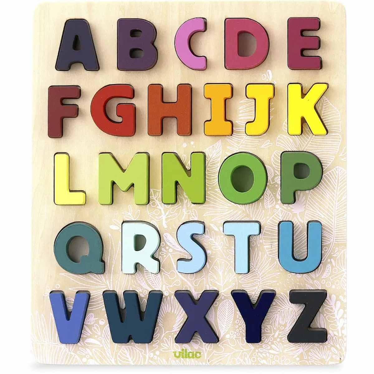 Puzzle in legno alfabeto 26pz