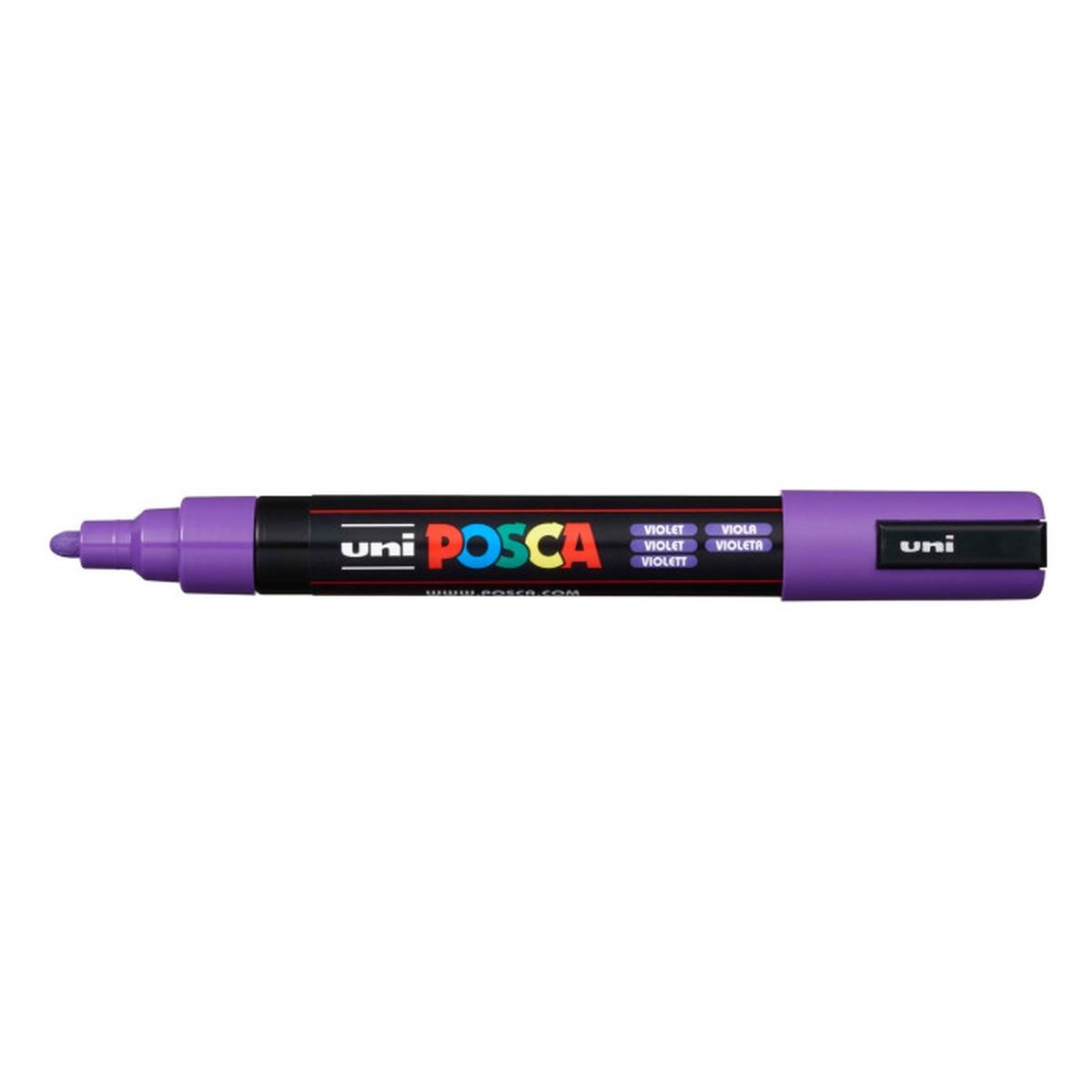 Uni posca punta media viola