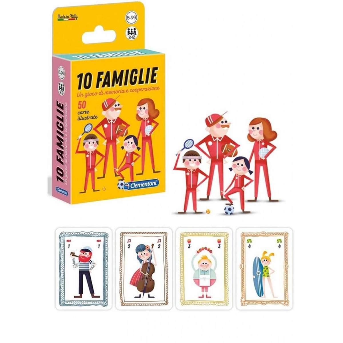 Carte 10 famiglie