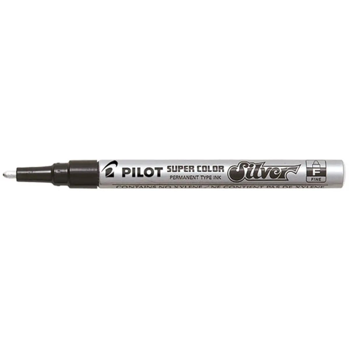 Marker argento punta fine