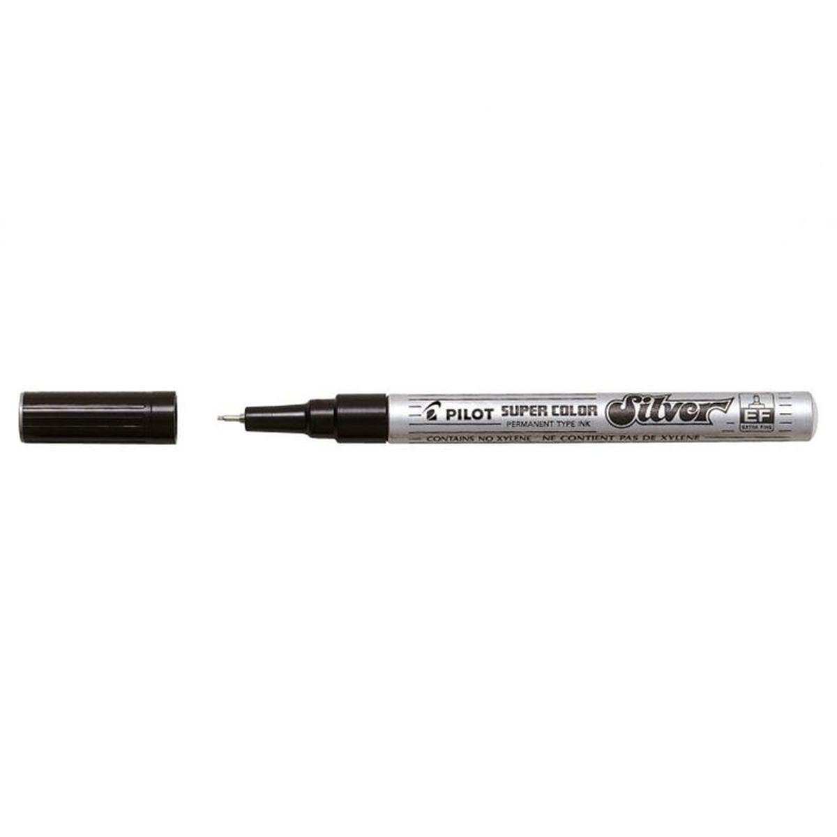 Marker argento punta extra fine