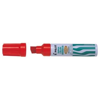 Marker maxi punta scalpello rosso