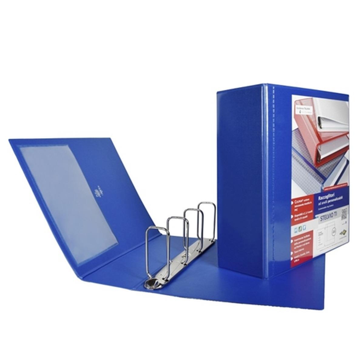 Raccoglitore stelvio ti 80 a4 4q blu