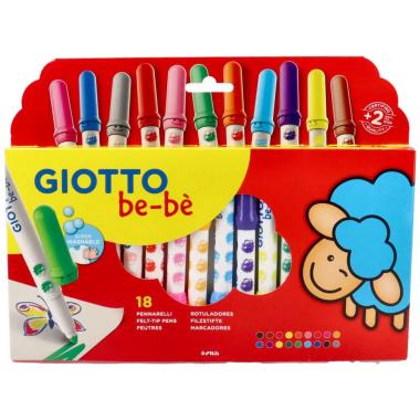 Giotto bebe' astuccio 18 pennarelli
