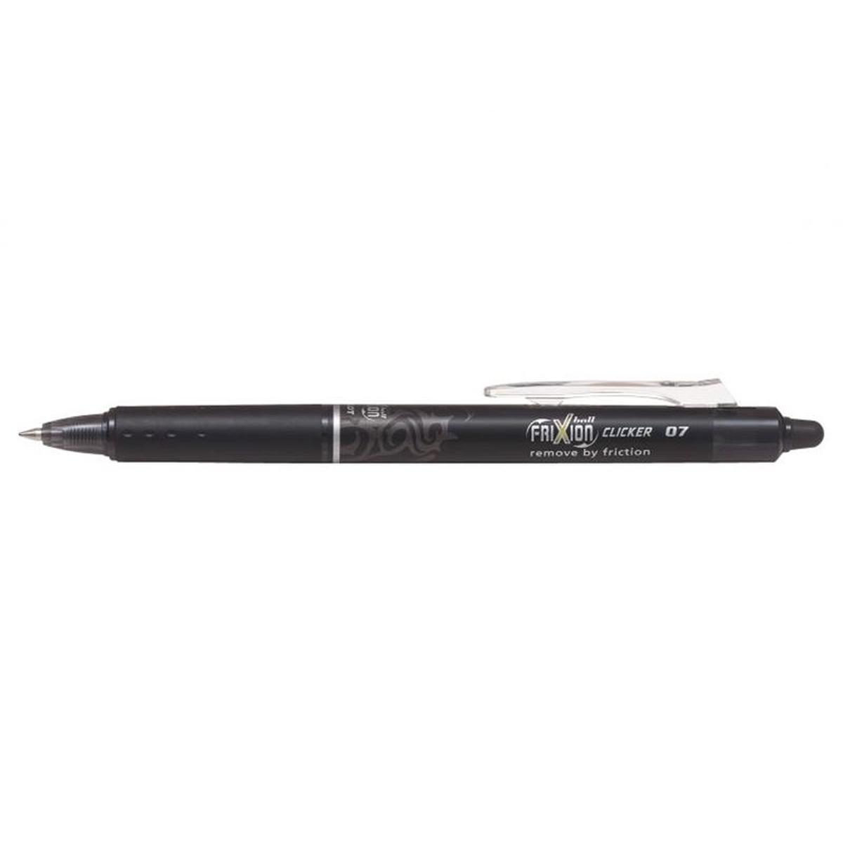 Penna sfera frixion clicker 0,7 cf.12 pz. nero