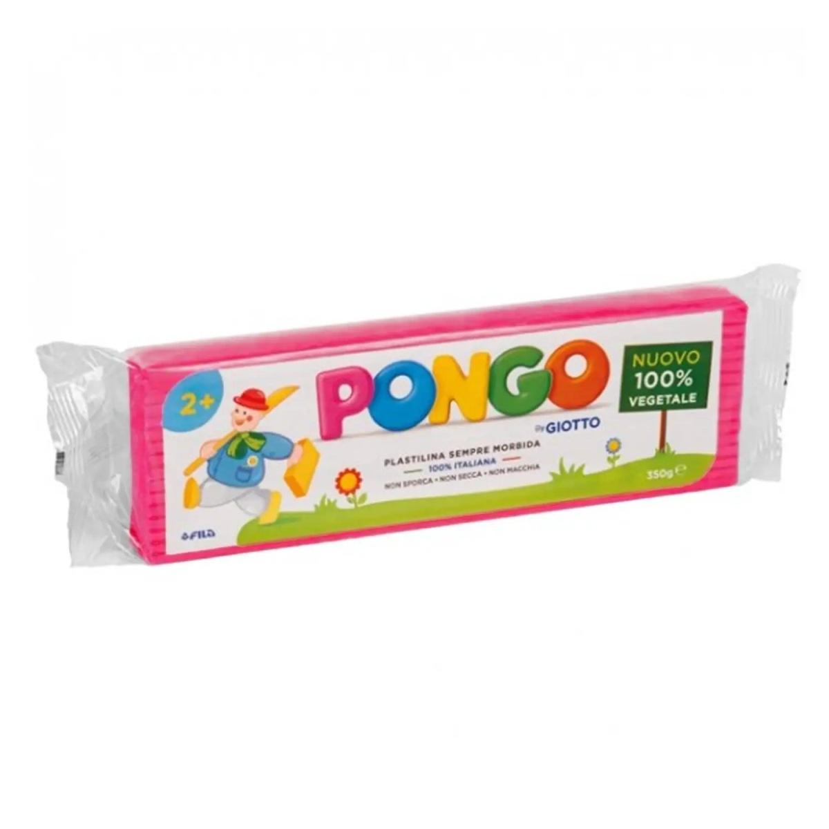 Giotto pongo panetto 350 gr.magenta