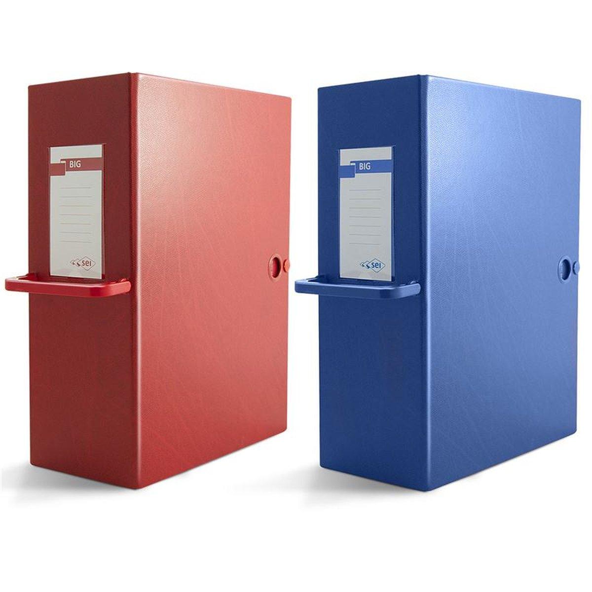Scatola archivio big 160 25x35 blu