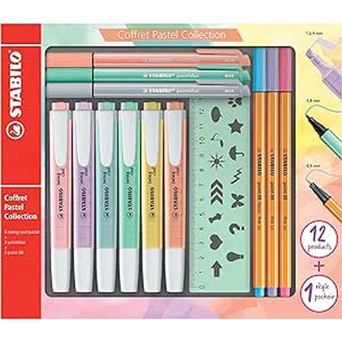 Stabilo cofanetto pastel collection