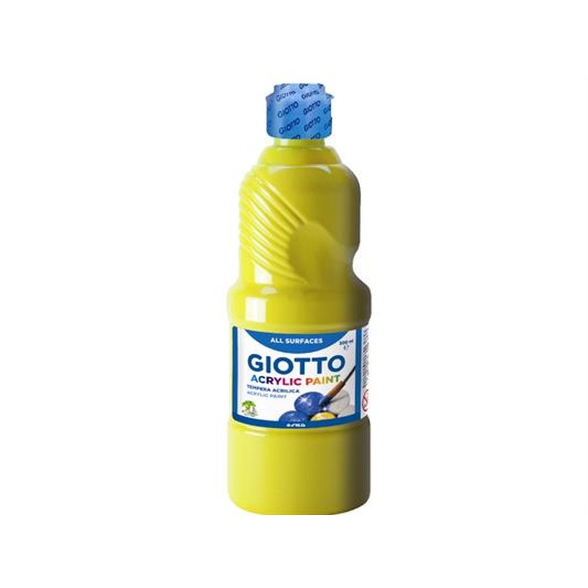 Tempera acrilica ml.500 giallo