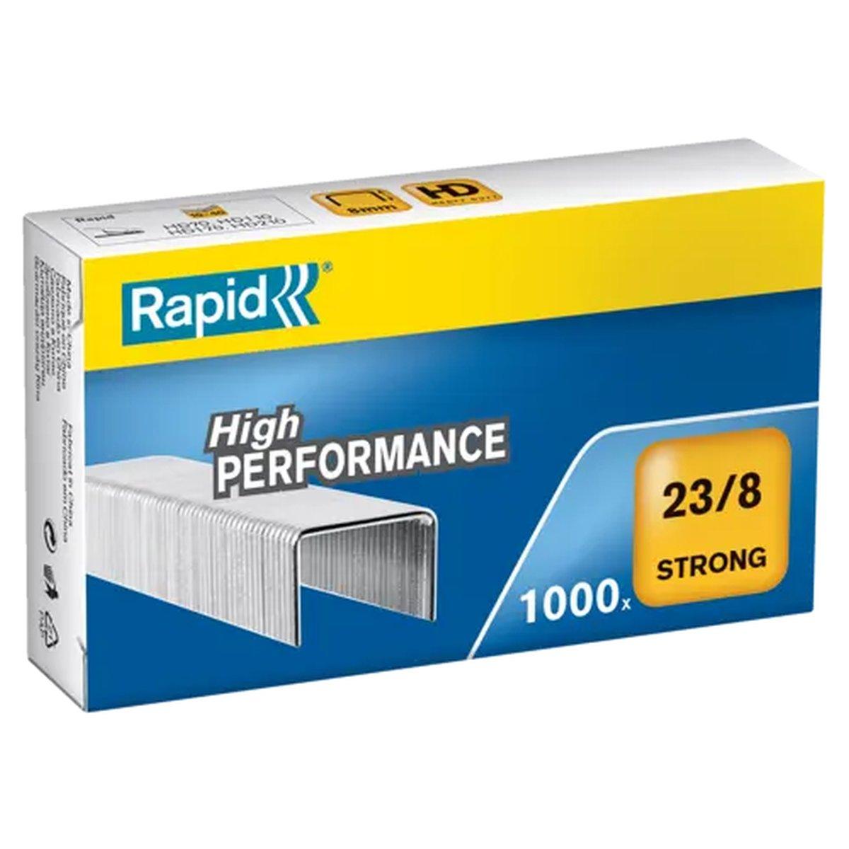 Punti rapid strong 23/8 mm. pz.1000