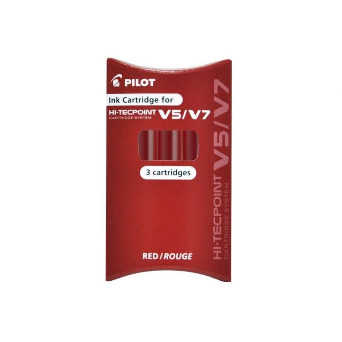 Set 3 cartucce rosso  ic-50 v5/v7