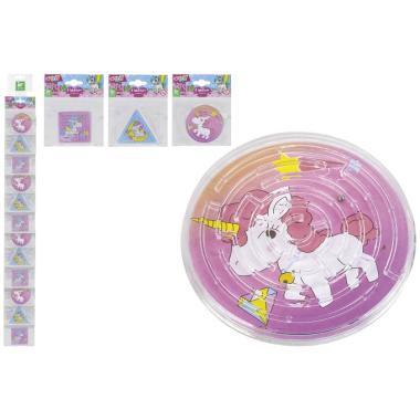 Gioco labirinto unicorno a 12 pz