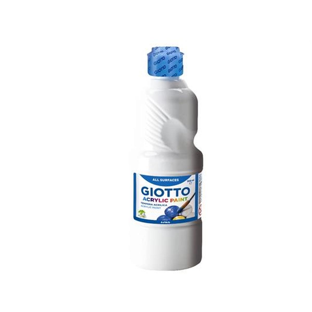 Tempera acrilica ml.500 bianco