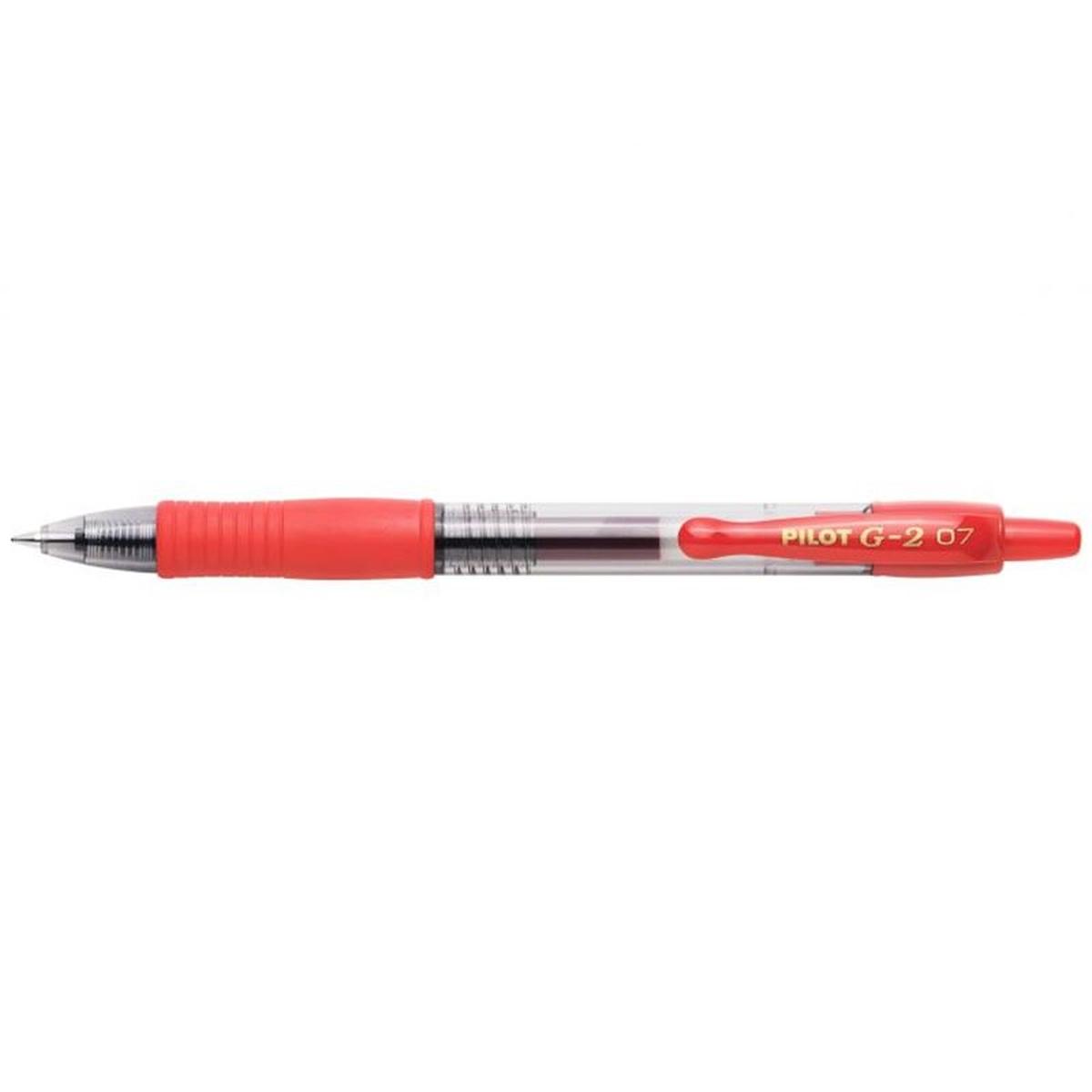 Penna sfera g-2 scatto cf.12 pz. rosso