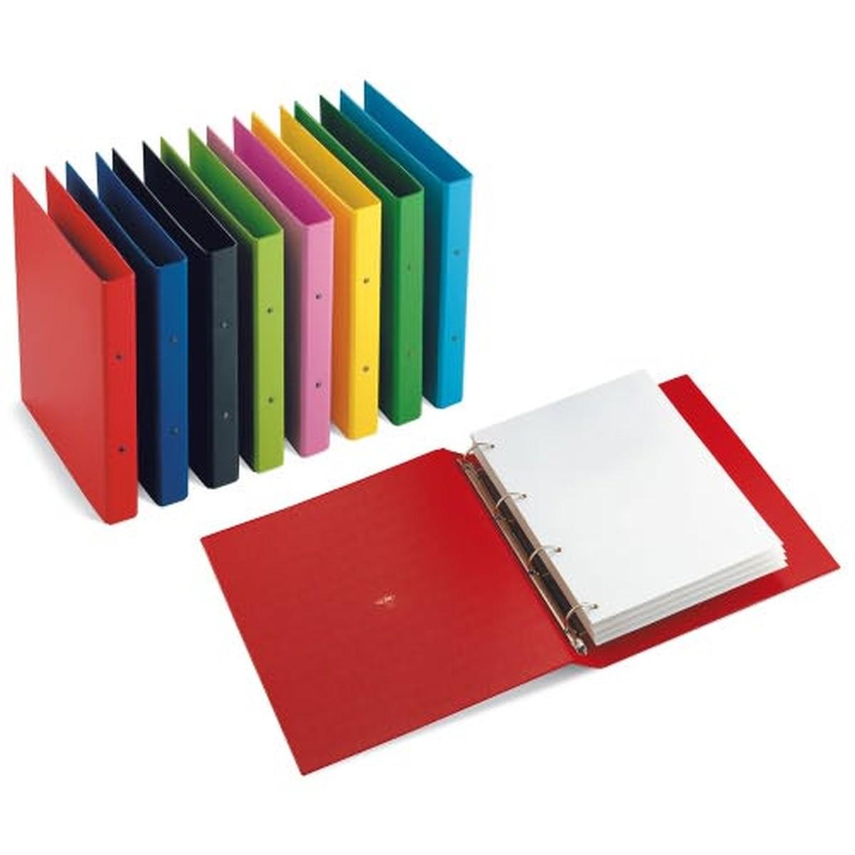 Raccoglitore rio 25 a5 4r 15x21 rosso