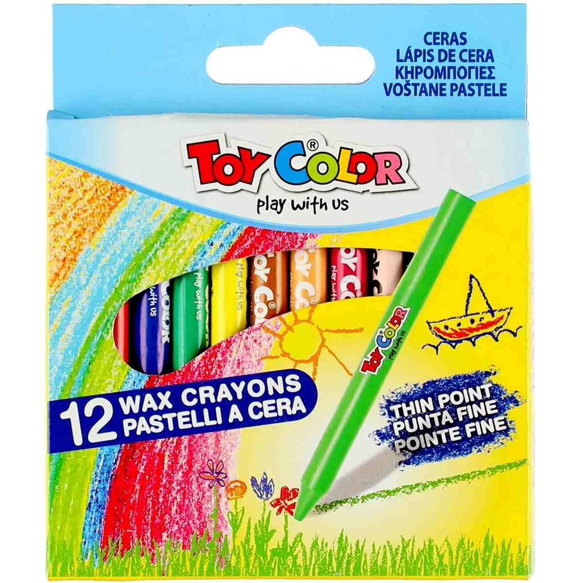 Pastelli a cera toy 12pz