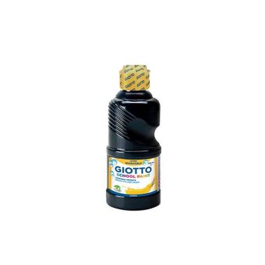 Giotto tempera school paint 250 ml nero