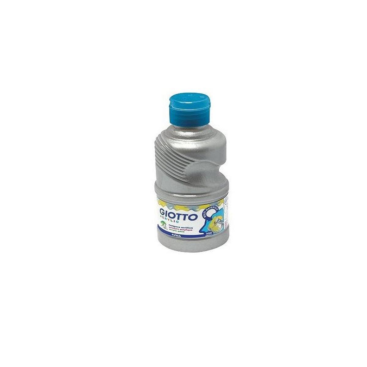 Tempera acrilica ml.250 argento