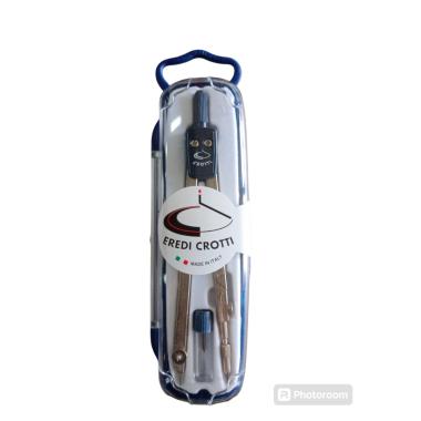 Compasso doppio snodo blu 2pz