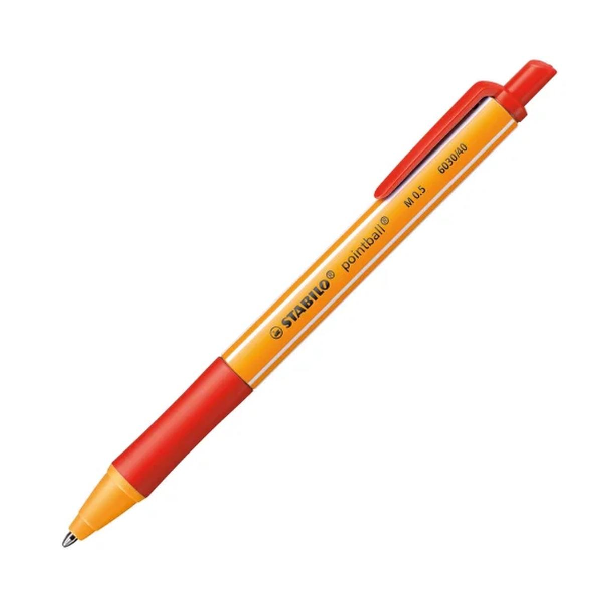 STABILO POINTBALL 10pz ROSSO