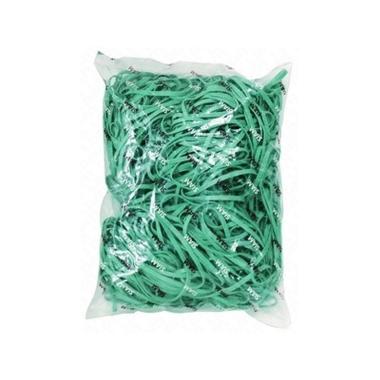 Elastici in gomma a fettuccia verde d.80 kg.1