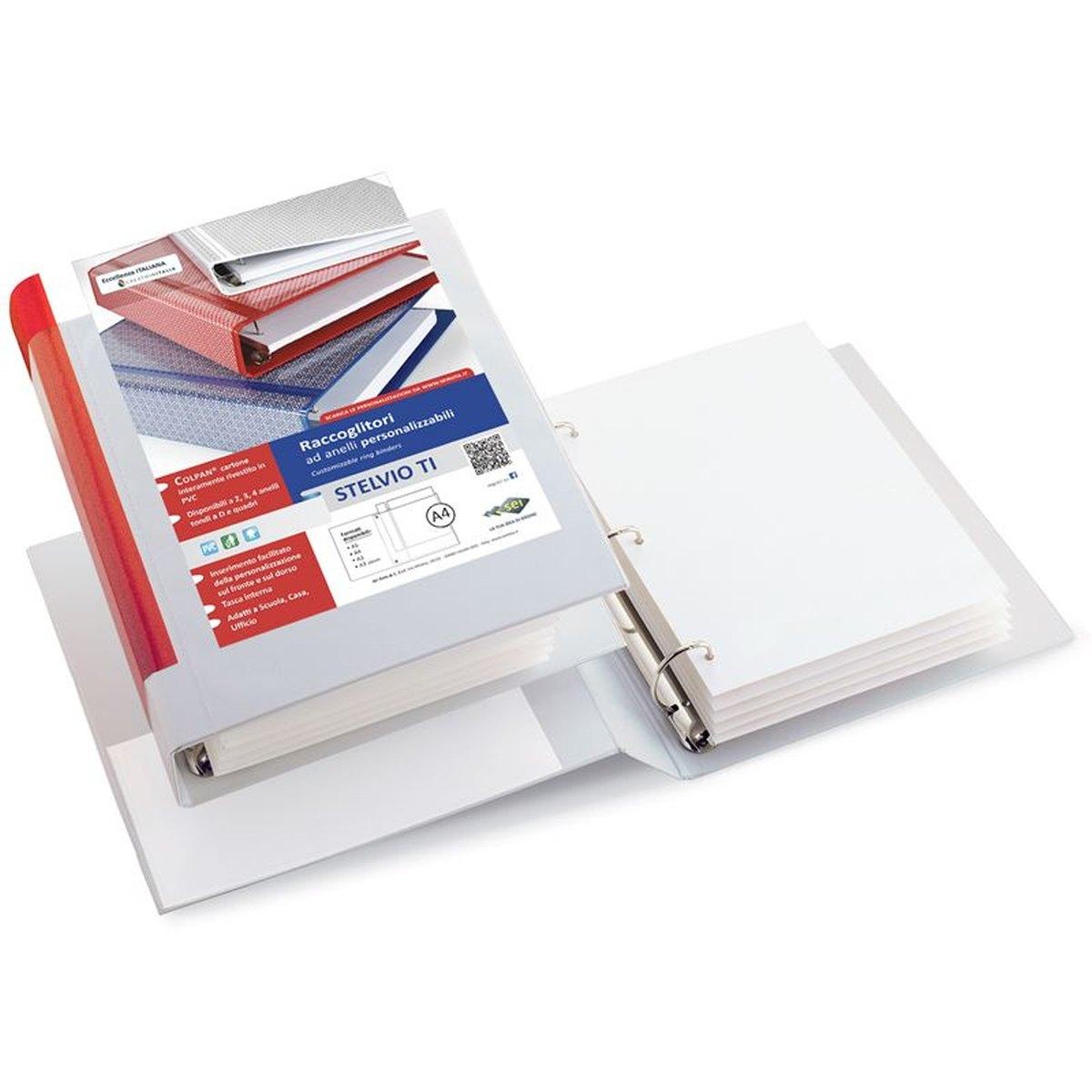 Raccoglitore stelvio ti 50 a4 4d bianco