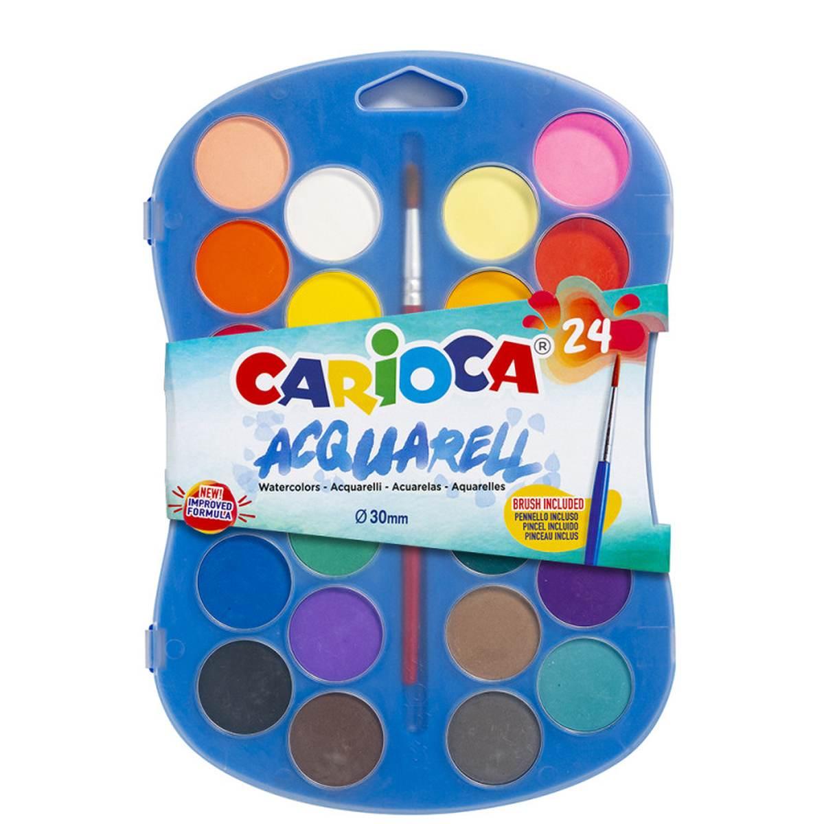 Carioca acquarelli da 24 d,30