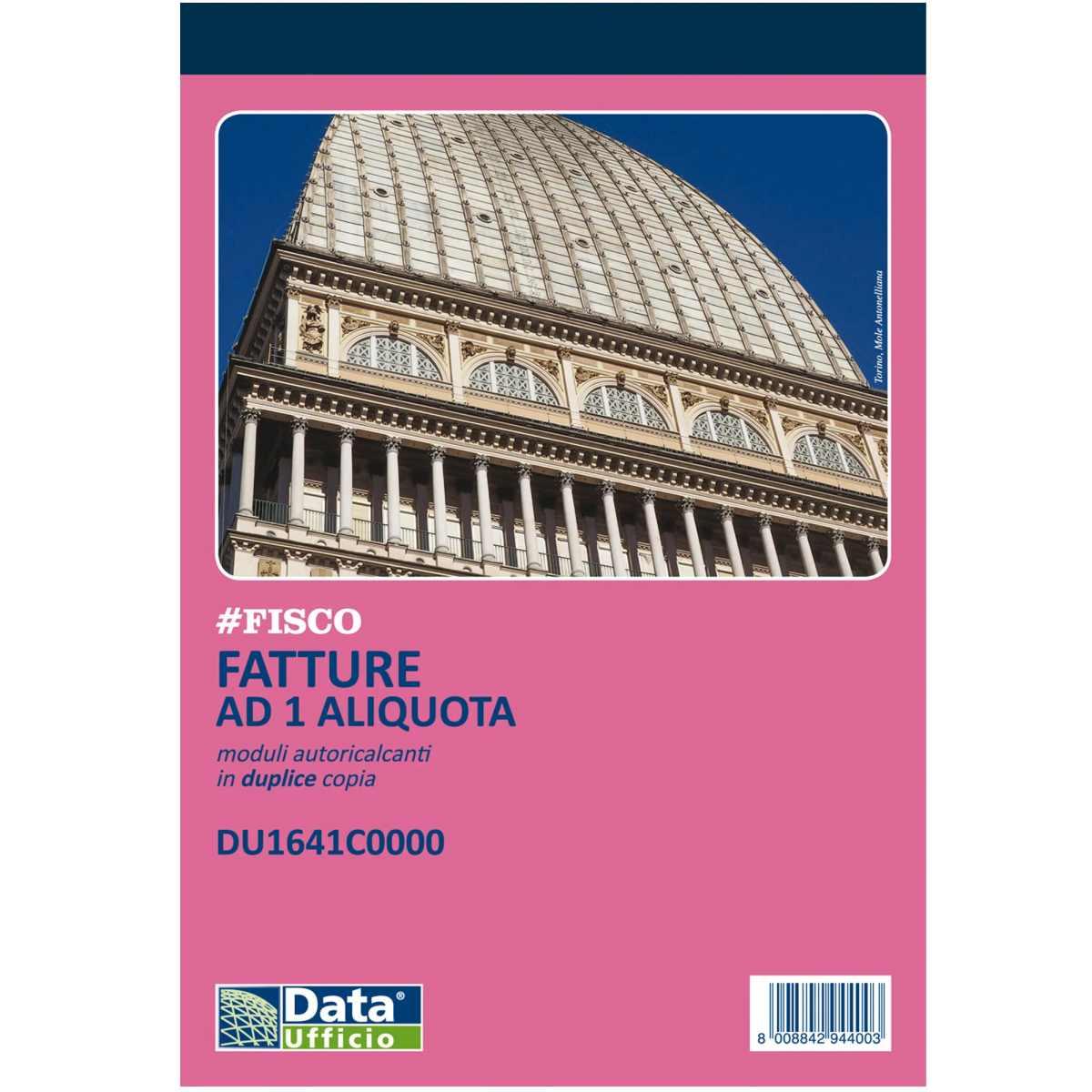 Blocco fatture a5 1 aliquita 2cop