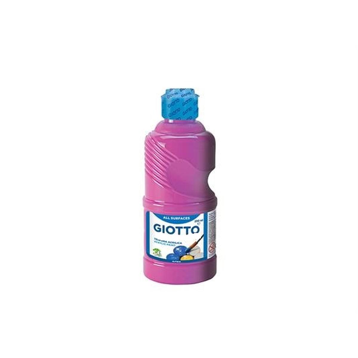 Giotto tempera school paint 250 ml magenta