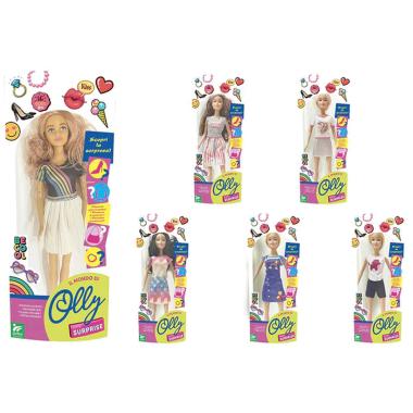 Bambola fashion doll con sorpresa 6 ass.