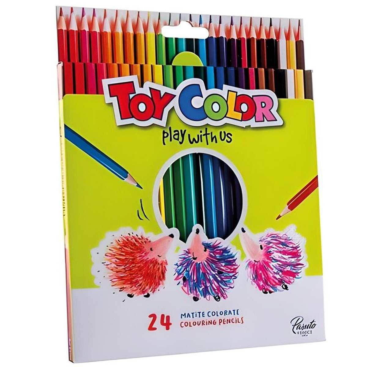 Pastelli toy esagonali da 24