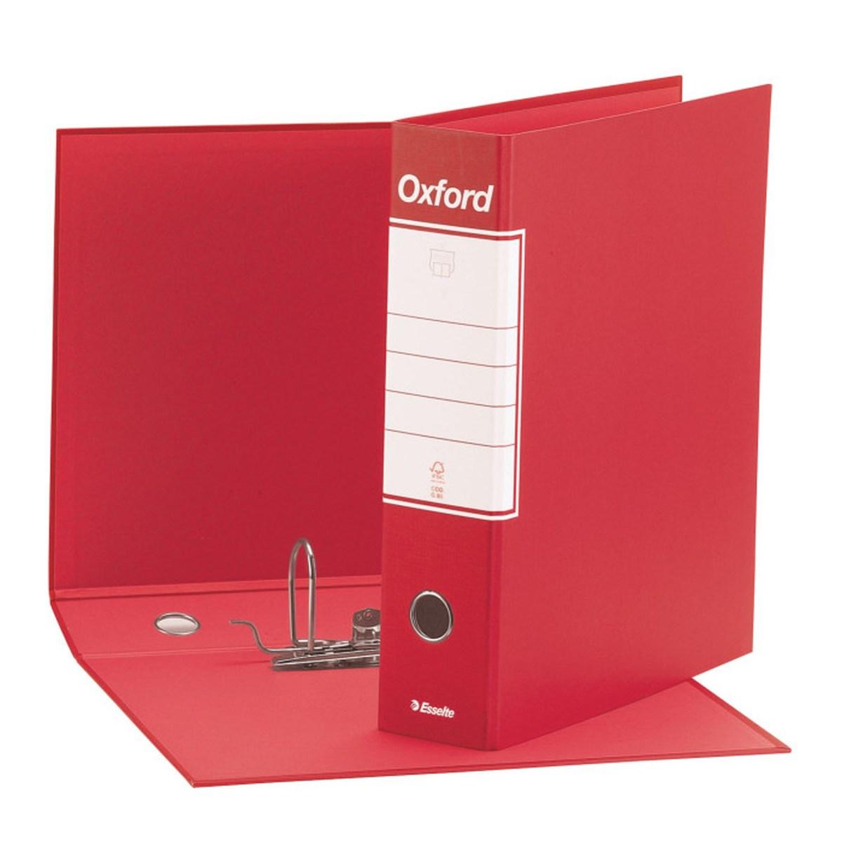 Raccoglitore commerciale d.8 oxford g83 rosso