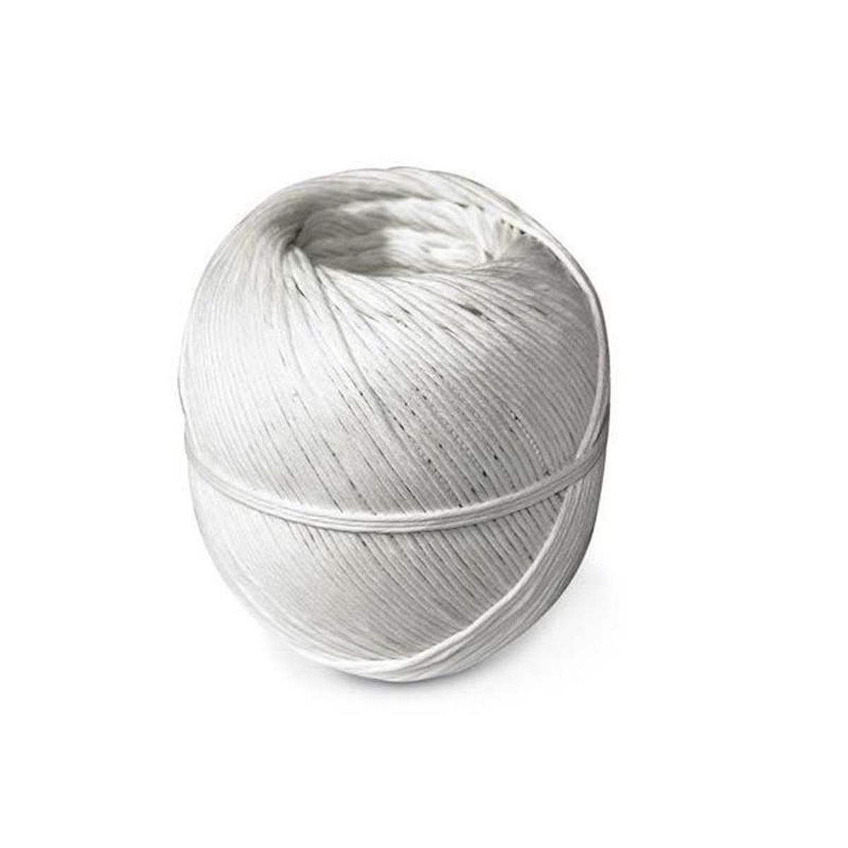 Spago per cucina in lino bianco gomitolo 100 gr.