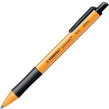 Stabilo pointball 10pz nero