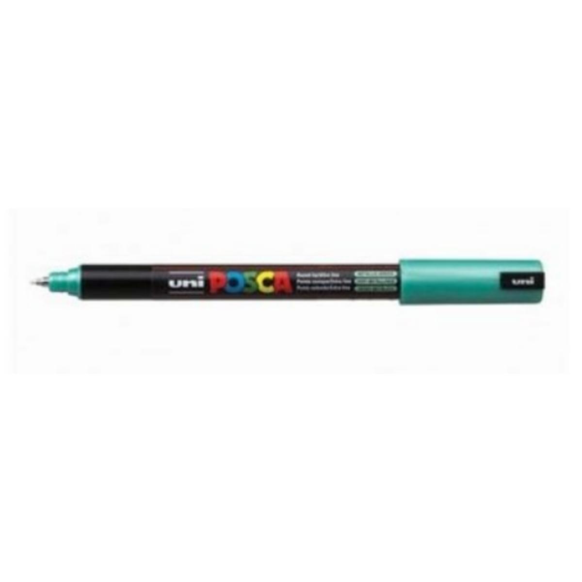 Uni posca pen verde metal