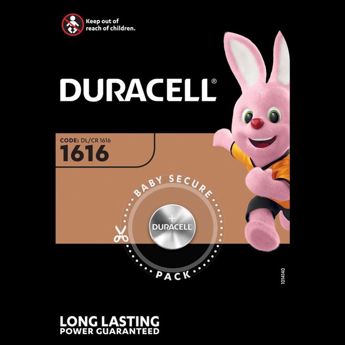 Duracell bl.1 pila dl1616