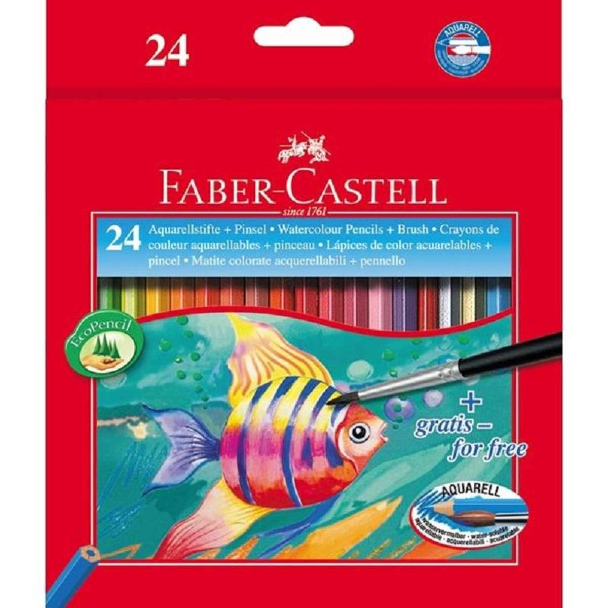 Pastelli acquerellabili astuccio 24 col.